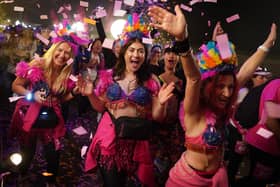 The Moonwalk took place on Saturday evening