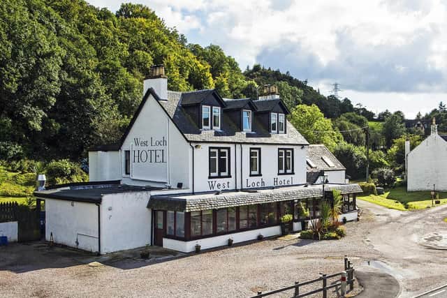 West Loch Hotel on the banks of Loch Fyne dates back to 1780