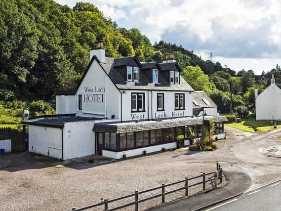 West Loch Hotel on the banks of Loch Fyne dates back to 1780
