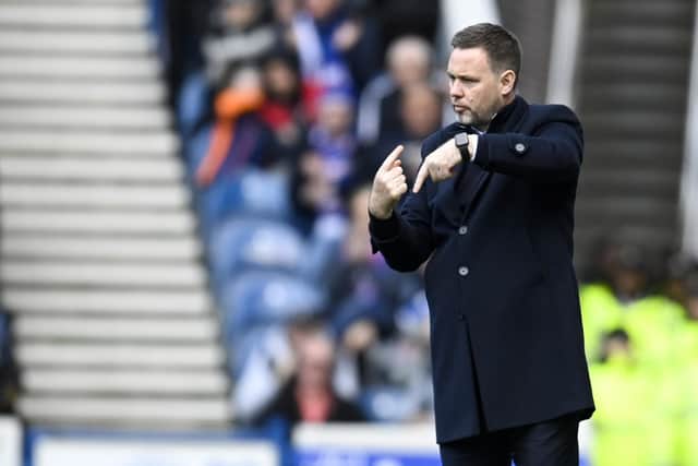 Rangers manager Michael Beale wants his summer transfer business completed early. (Photo by Rob Casey / SNS Group)