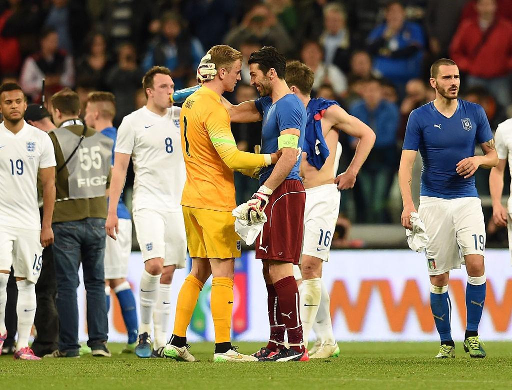 Joe Hart: Juventus legend Gigi Buffon on goalkeeper's 'love at Celtic'