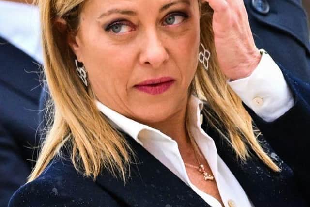 Italy's Prime Minister, Giorgia Meloni, has vowed to crack down on migrants using small boats in the Mediterranean.