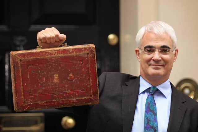 As Chancellor, Alistair Darling had to deal with devastating effect of the 2008 financial crash on the economy (Picture: Peter Macdiarmid/Getty Images)