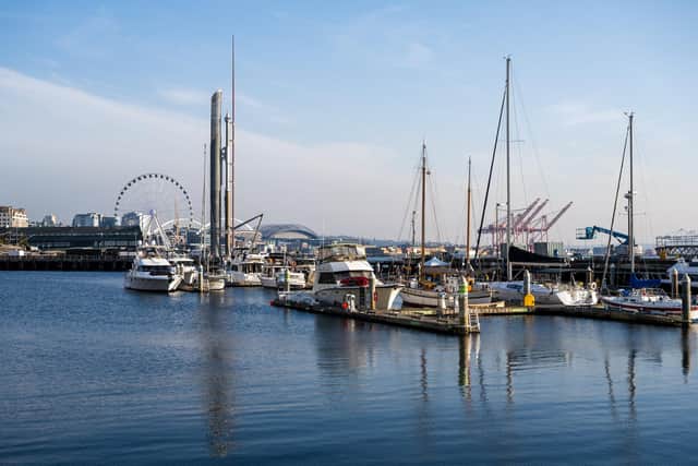 Elliott Bay, Seattle waterfront. Pic: Rachael Jones