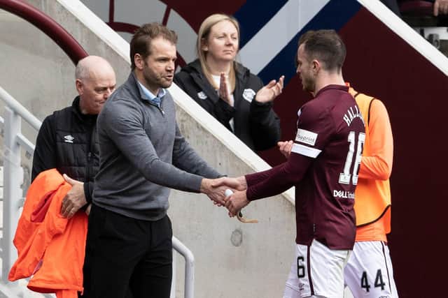 Hearts manager Robbie Neilson praised the role of Andy Halliday. (Photo by Alan Harvey / SNS Group)