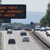 Transport and travel may be severely disrupted by record high temperatures, officials have warned: Picture: PA