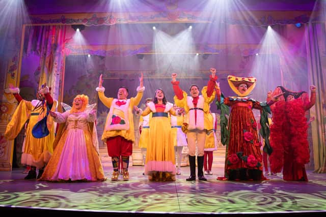 The cast of Sleeping Beauty at the Adam Smith Theatre (Pic: OnFife/Alastair More Photography)