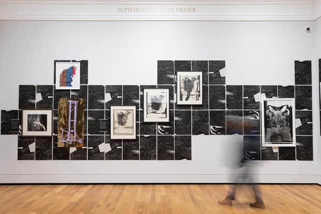 Installation view of The New Aberdeen Bestiary