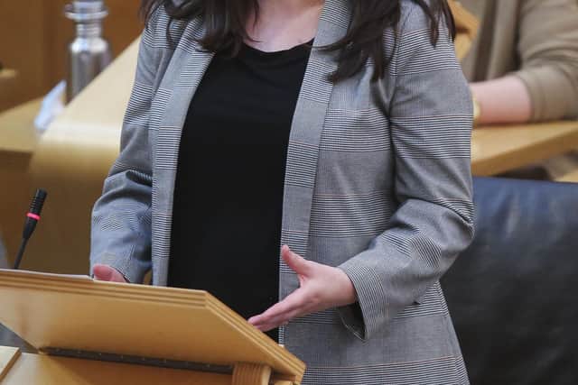 Scottish Labour's Monica Lennon said it was wrong to hand lucrative public contracts to firms who "promote the interests of big polluters." Picture: PA