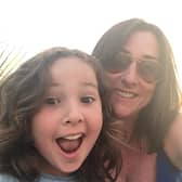 Kimberly Darroch and daughter Milly Main