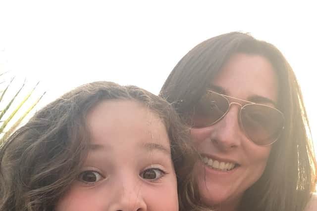 Kimberly Darroch and daughter Milly Main