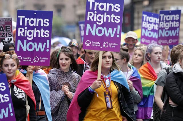 With trans people still facing considerable hatred, the struggle for equality continues (Picture: David Cheskin/PA)