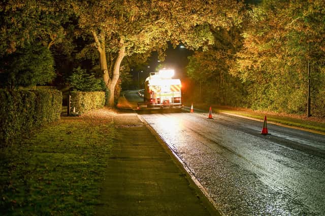 The Aberdeenshire trial will take place over four nights under a road closure