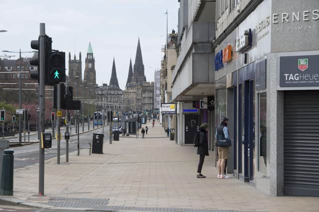 Shoppers will need encouragement to resume normal spending patterns, says MacDonald-Russell. Picture: Ian Rutherford.