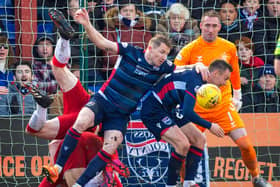 Action from Ross County v Rangers on 8 March on the last weekend of football before the shutdown. Picture: Rob Casey / SNS