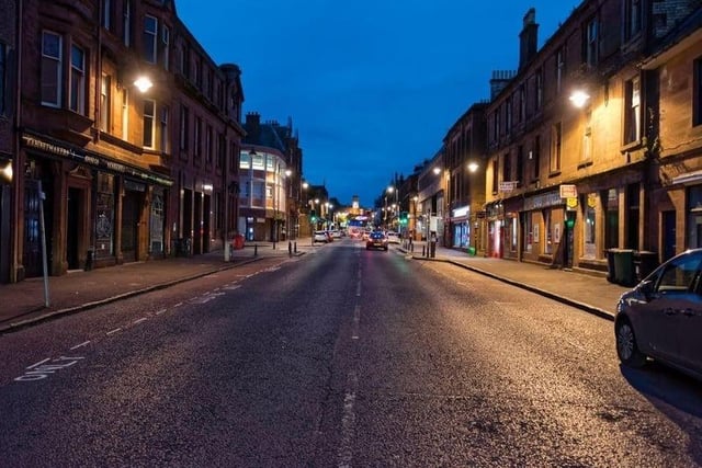 Those who call East Ayrshire towns like Kilmarnock (pictured) home will see a Band D council tax bill rise of 5 per cent to £1,487.44.