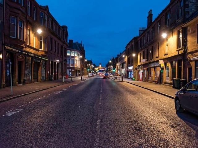 Those who call East Ayrshire towns like Kilmarnock (pictured) home will see a Band D council tax bill rise of 5 per cent to £1,487.44.