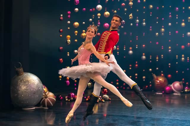 Sophie Martin and Soloist Jerome Anthony Barnes in Scottish Ballet's The Secret Theatre PIC: Andy Ross