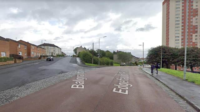 The incident took place on Edgefauld Road at its junction with Balgraybank Street, at around 5.45pm and the woman is currently in hospital with serious injuries (photo: Google Maps).