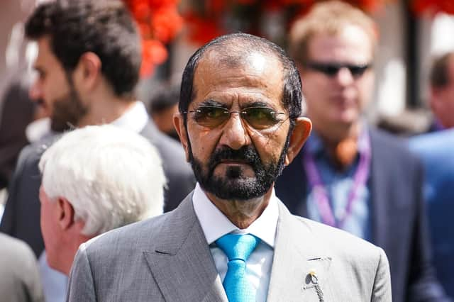 Sheikh Mohammed bin Rashid al-Maktoum's firm received more than a quarter of a million pounds in EU funding. Picture: Alan Crowhurst/Getty