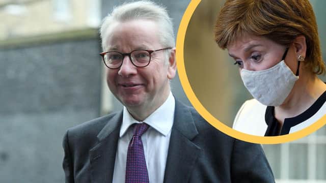 The First Minister has said Michael Gove’s use of public money meant for covid recovery for party campaigning is a ‘scandal’ after the High Court deemed his actions ‘unlawful.’
