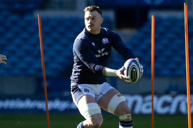 Jack Dempsey will start for Scotland in the Six Nations for the first time.   (Photo by Craig Williamson / SNS Group)