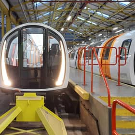 The new fleet is scheduled to replace the existing trains, left, from the second half of 2023. Picture: The Scotsman