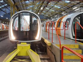 The new fleet is scheduled to replace the existing trains, left, from the second half of 2023. Picture: The Scotsman