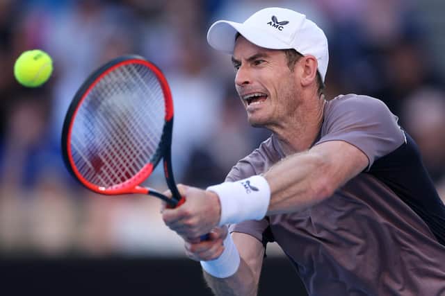 Andy Murray takes on Benoit Paire in the first round of the Open Sud de France in Montpellier.