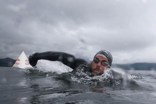 Ross Edgley holds the world record for the longest staged sea swim (Picture: Jeff Holmes/Shutterstock)