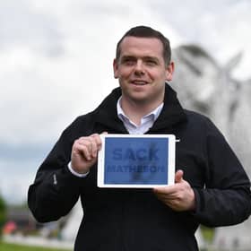 Scottish Conservative leader Douglas Ross. Image: Michael Gillen.