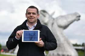 Scottish Conservative leader Douglas Ross. Image: Michael Gillen.