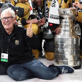 Bill Foley's Vegas Golden Knights won ice hockey's Stanley Cup last year.