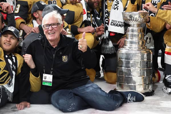 Bill Foley's Vegas Golden Knights won ice hockey's Stanley Cup last year.