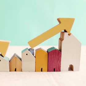 The average price of UK home has fallen for the fourth month in a row