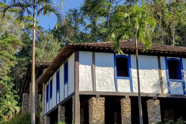 Fazenda Bananal, a 20-minute drive inland from Paraty in eastern Brazil, is a former 17th-century sugar cane plantation and one of several ecotourism projects aiming to open visitors’ eyes to the area’s beauty and educate communicates about protecting it for generations to come. Pic: PA Photo/Pedro Treacher.