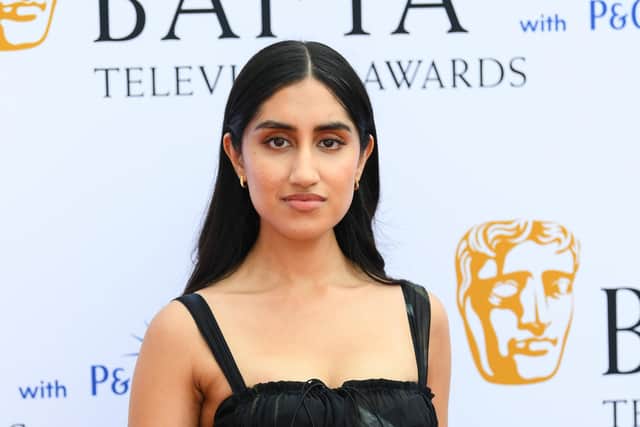 Ambika Mod attends the 2023 BAFTA Television Awards in London. Pic: Joe Maher/Getty Images