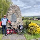 Nick took part in his very own Coronation Day 100-mile cycle ride across the north-east.