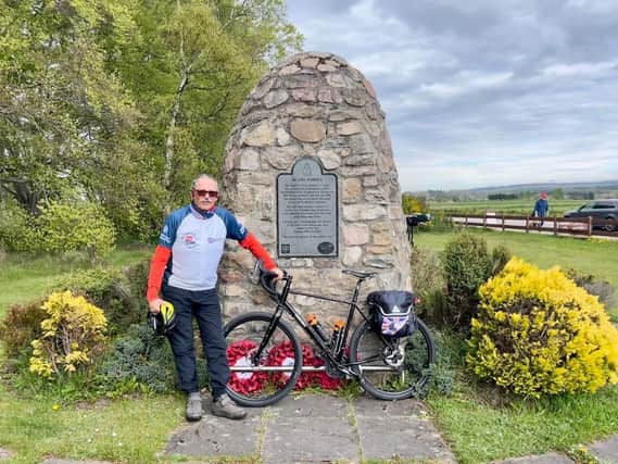 Nick took part in his very own Coronation Day 100-mile cycle ride across the north-east.