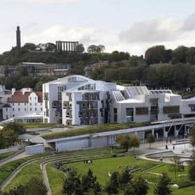 The Scottish Parliament building