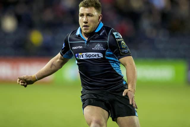 Weir in action for Glasgow Warriors back in 2015.