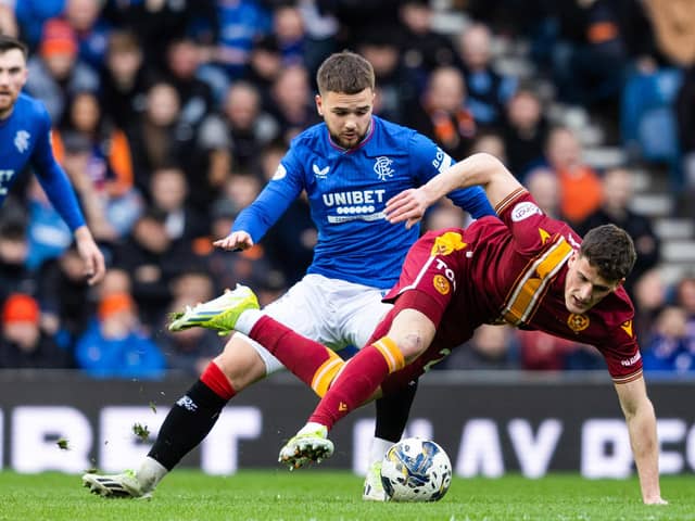Rangers' Nicolas Raskin has not started a match since the 2-1 home defeat to Motherwell on March 2. (Photo by Craig Foy / SNS Group)