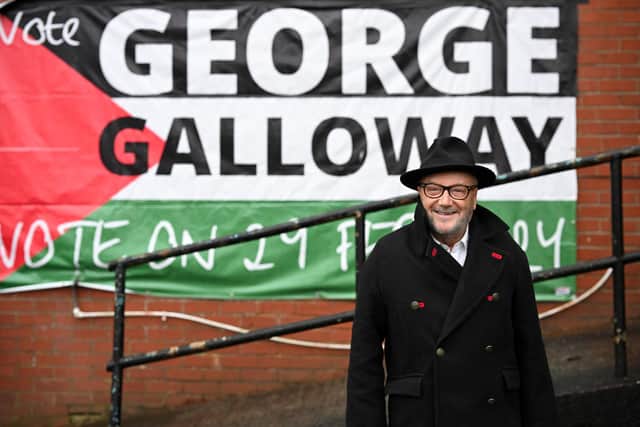 George Galloway's by-election victory in Rochdale was about more than the situation in Gaza (Picture: Oli Scarff/AFP via Getty Images)
