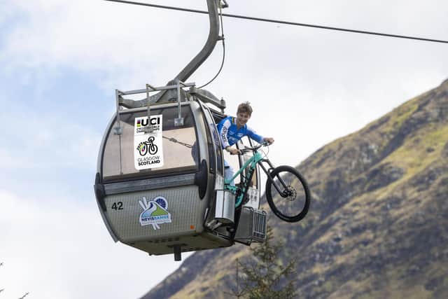Nevis Range will stage the Mountain Bike Downhill World Championship in August 2023. Image: Jeff Holmes/JSHPIX