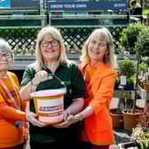 Rae Green, Jayne Layne from Dobbies and Katie Foster