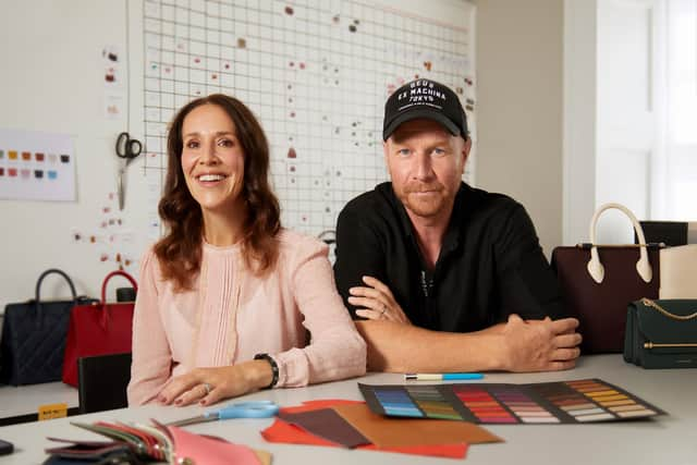 Leeanne and Guy Hundleby, who will actively lead Strathberry 'with the same passion and expertise that inspired them to create the brand in 2013'. Picture: contributed.