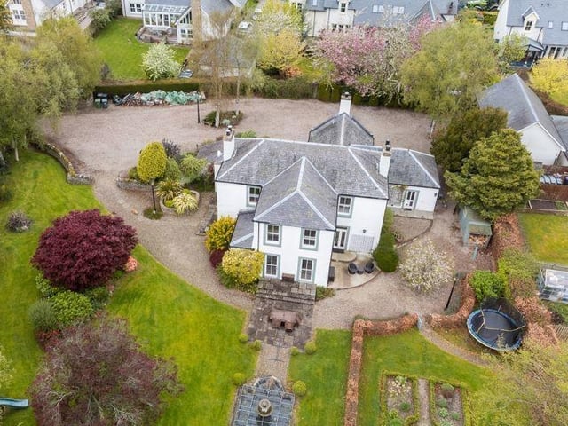 Aerial view of property.