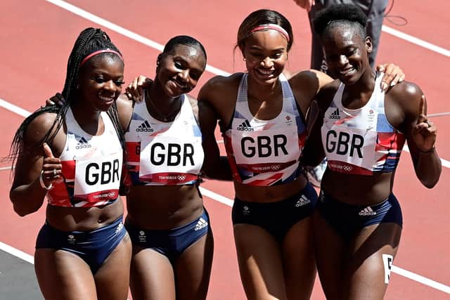 Team GB are into the women's 4x100m relay final