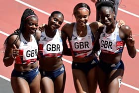 Team GB are into the women's 4x100m relay final