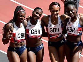 Team GB are into the women's 4x100m relay final